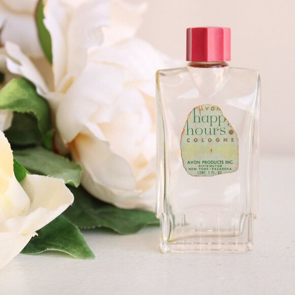 Avon Other - Vintage 1940s Avon Happy Hours Cologne Bottle, 1 oz, Collectible Fragrance
